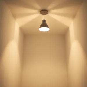 Lampa sufitowa do małego pokoju