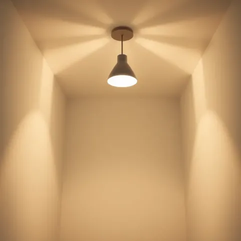 Lampa sufitowa do małego pokoju