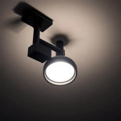 Lampa sufitowa listwa czarna