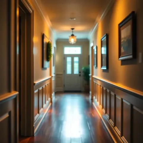 Lamperia w przedpokoju