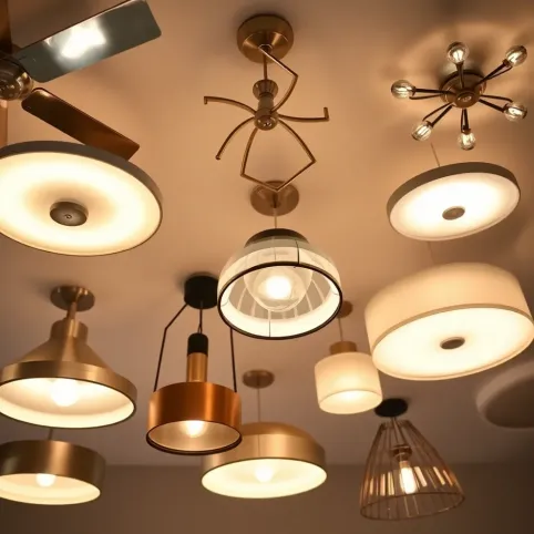 Lampy sufitowe do salonu