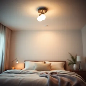 Lampy sufitowe do sypialni inspiracje