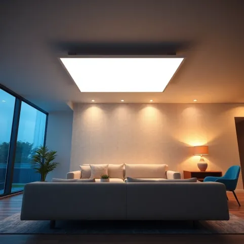 Lampy sufitowe LED do salonu