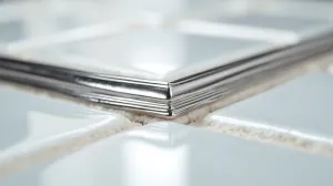 Listwa dekoracyjna do płytek chrom