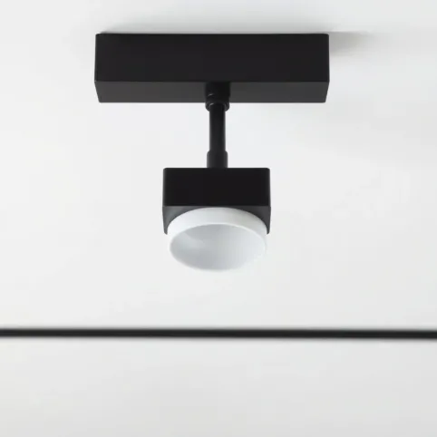 Listwa oświetleniowa sufitowa czarna