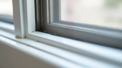 listwa przyokienna z siatką jak zamontować