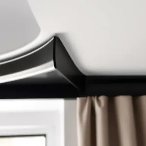 Listwa sufitowa karniszowa czarna