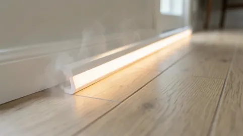 Listwy grzejne przypodłogowe