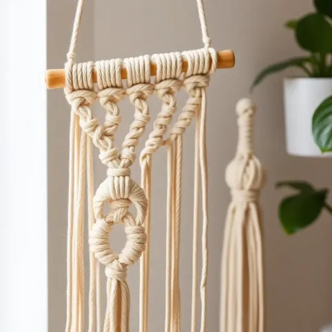 Makrama na ścianę wzory