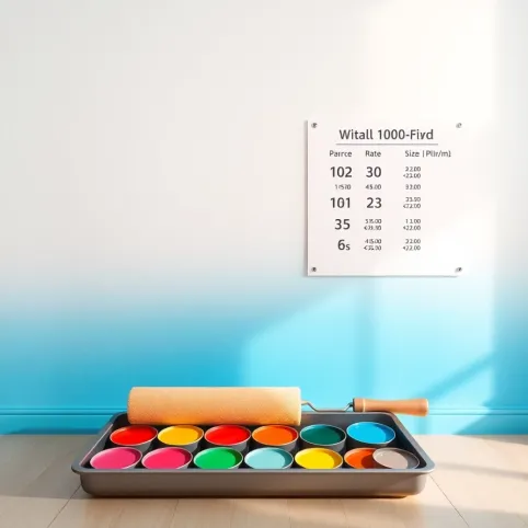 Malowanie Ścian Wałkiem Cennik