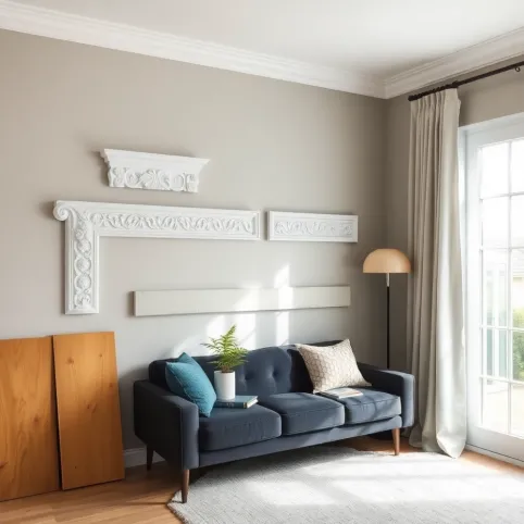 Malowanie Sztukaterii Styropianowej