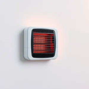 Mały grzejnik elektryczny na ścianę