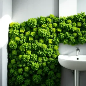 mech na ścianę do łazienki