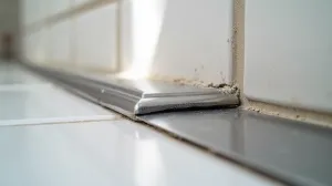 Metalowe listwy dekoracyjne do łazienki montaż