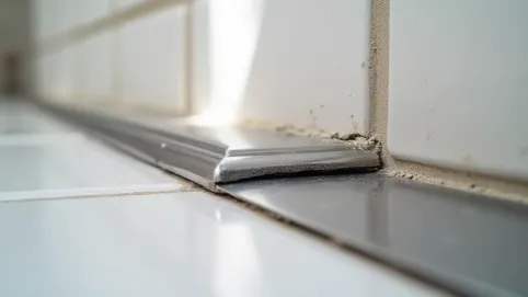 Metalowe listwy dekoracyjne do łazienki montaż