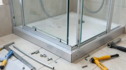 mexen ścianka prysznicowa walk in montaż