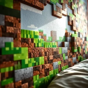 Minecraft tapeta na ścianę