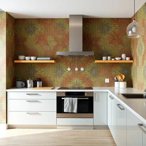 Modne Tapety Do Kuchni Zmywalne