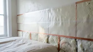 montaż folii grzewczej na ścianie