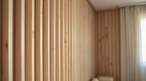 Montaż lameli drewnianych na ścianie cena