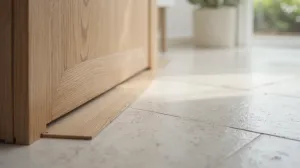 montaż listwy progowe z różnica poziomów