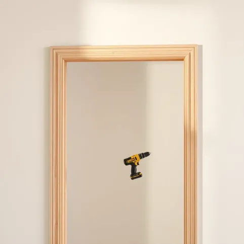 Montaż ościeżnicy regulowanej przy ścianie