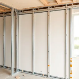 montaż płyt gk na stelażu