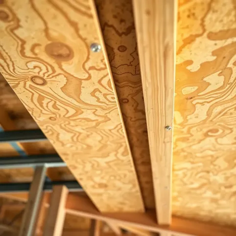 Montaż płyt OSB na suficie