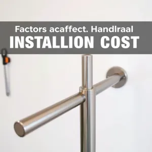 Montaż poręczy do ściany cena