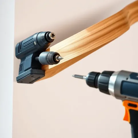 Montaż poręczy drewnianej do ściany