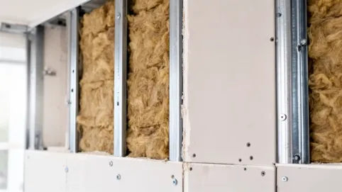 montaż ścianki działowej z płyt gipsowych