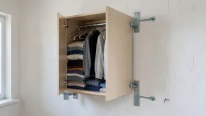 montaż szafy do ściany