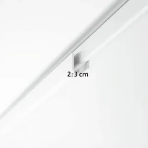 Montaż szyny sufitowej odległość od ściany bocznej