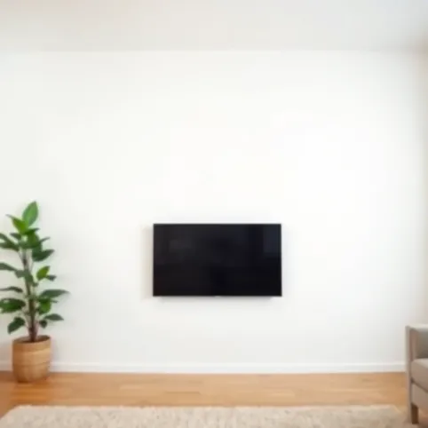 Montaż telewizora na ścianie