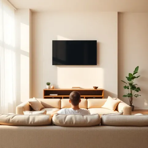 Montaż telewizora na ścianie wysokość