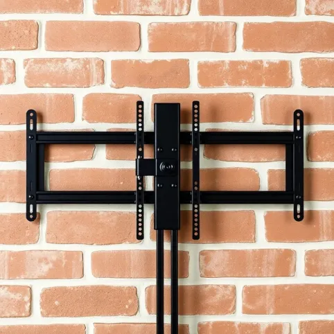 Montaż telewizora na ścianie z pustaka