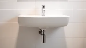 montaż umywalki do ściany