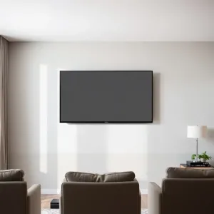 Na jakiej wysokości telewizor 55 cali na ścianie