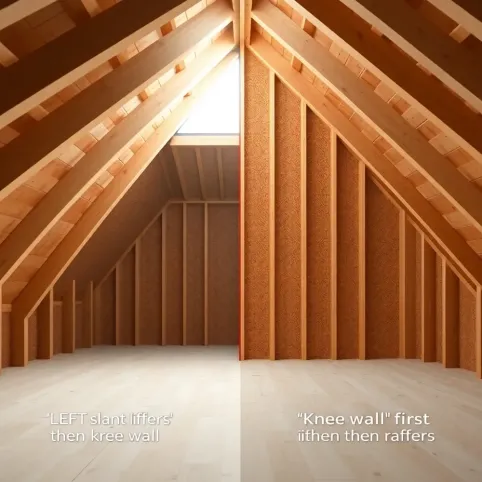 Najpierw skos czy ścianka kolankowa