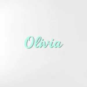 Naklejka z imieniem na ścianę