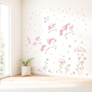 naklejki na ścianę dla dziewczynki