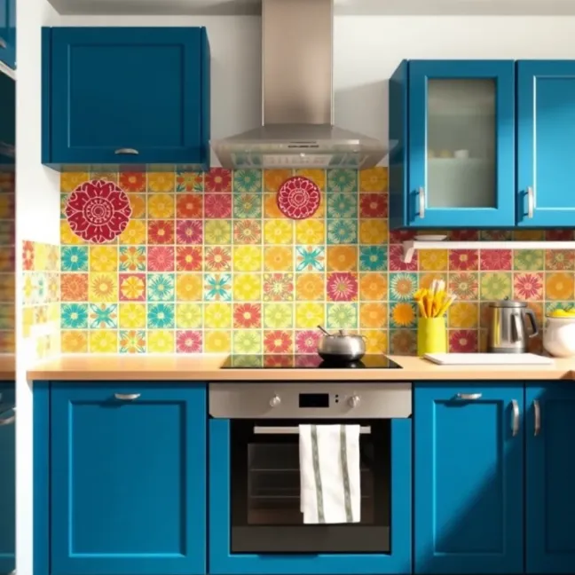 Naklejki na ścianę do kuchni zamiast płytek