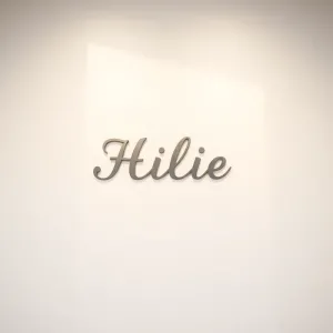 Naklejki na ścianę z imieniem dziecka