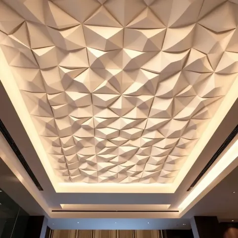 Nowoczesne Kasetony sufitowe 3D