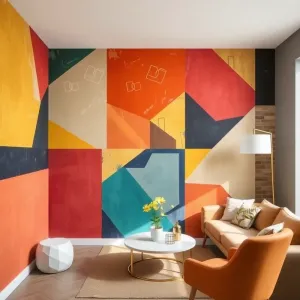 Nowoczesne malowanie ścian  wzory