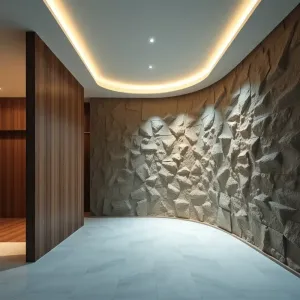 Nowoczesne ściany w domu