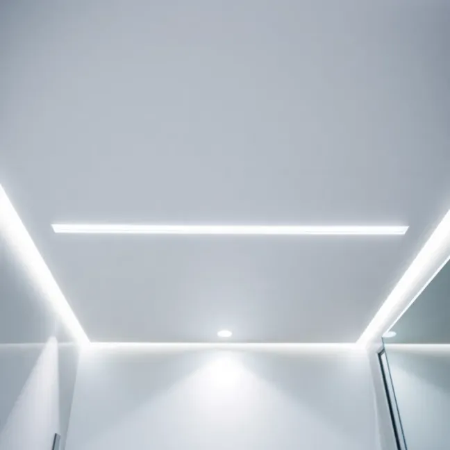 Nowoczesne sufity w łazienkach