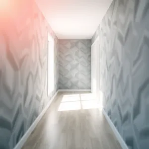 Nowoczesne tapety 3D do przedpokoju