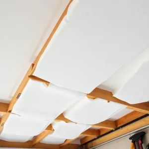 Ocieplenie sufitu w garażu styropianem