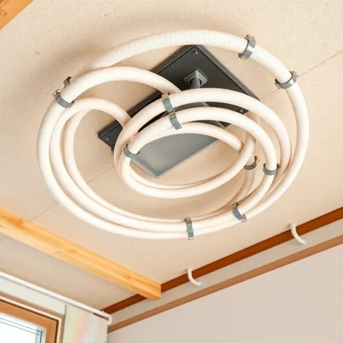 Ogrzewanie sufitowe wodne montaż